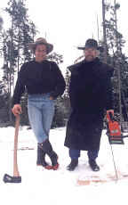 With my brother Tom