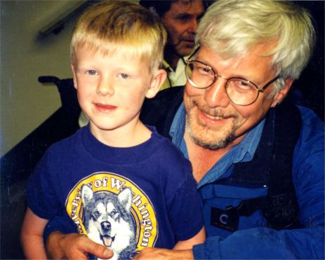 Ryan and Markie at Bumbershoot 2000